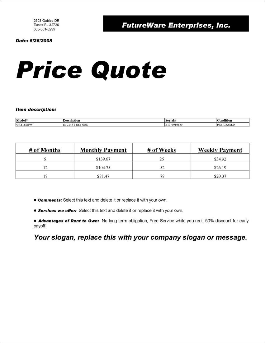 Price-Quote